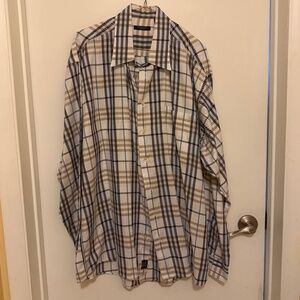 EXCELLENT CONDITION, BURBERRY XL DRESS SHIRT